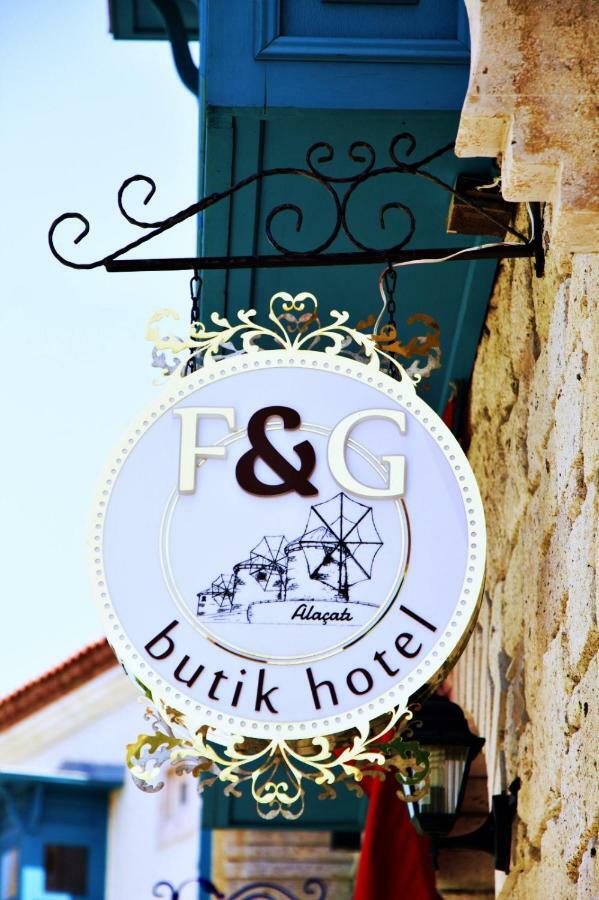 F&G Butik Hotel Alacatı Bagian luar foto
