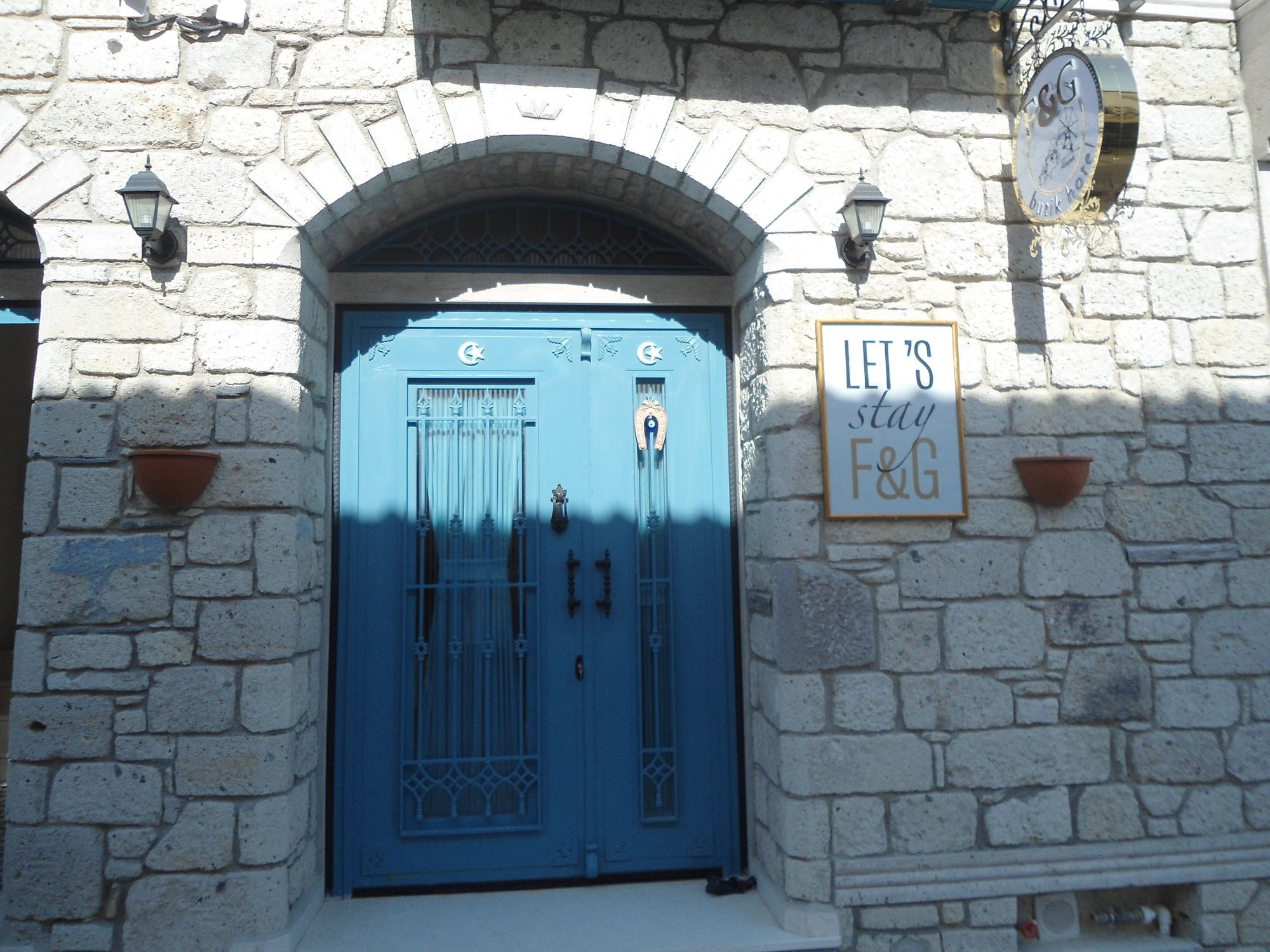 F&G Butik Hotel Alacatı Bagian luar foto