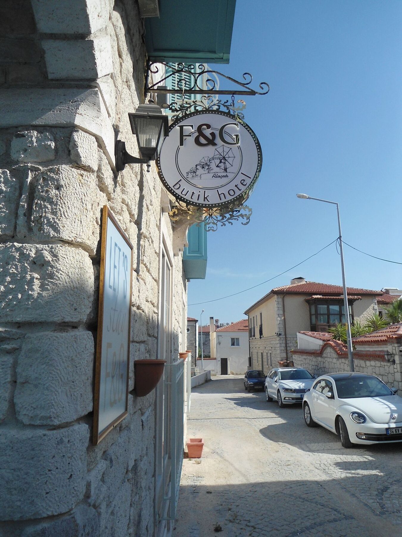 F&G Butik Hotel Alacatı Bagian luar foto