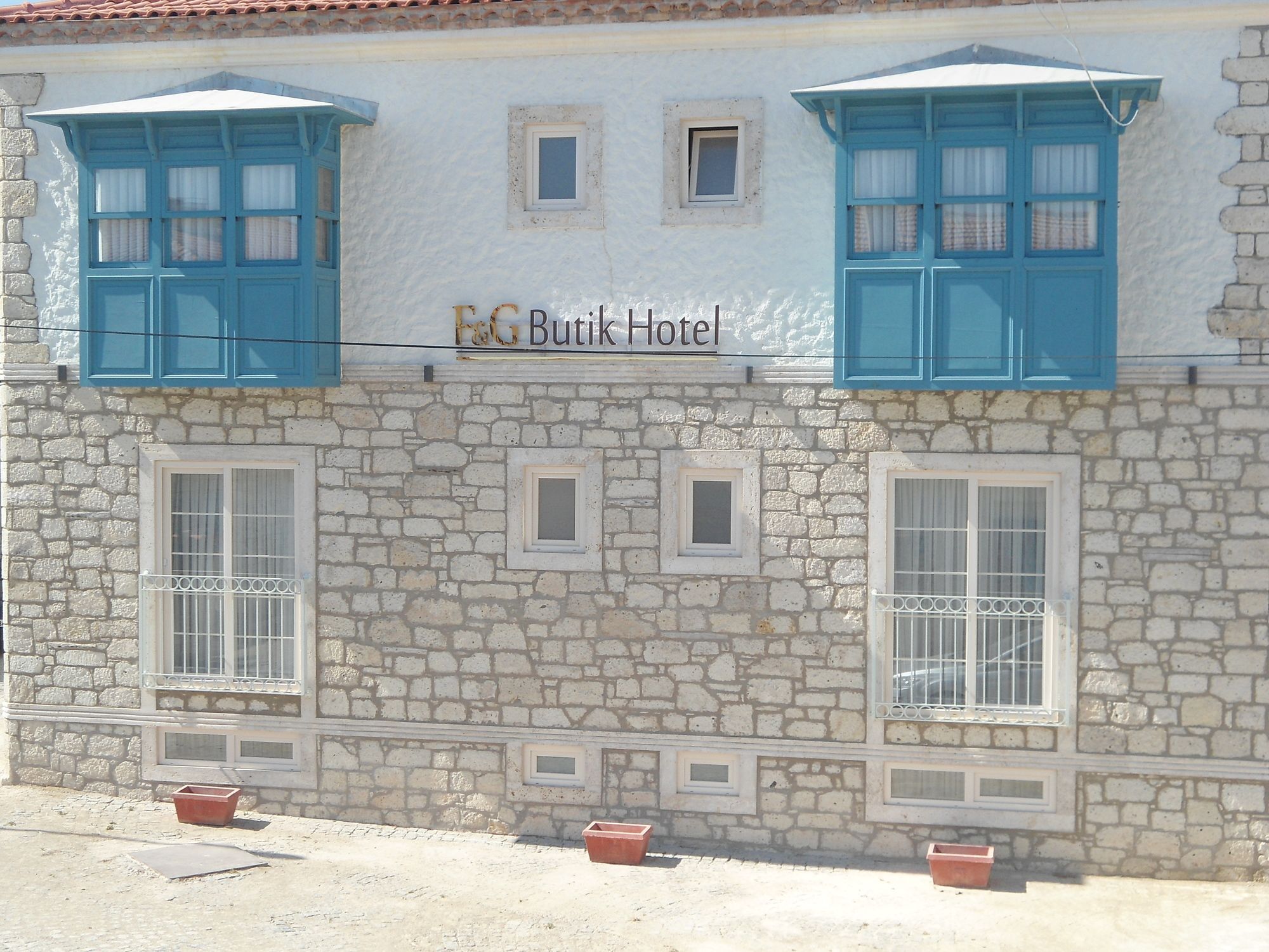 F&G Butik Hotel Alacatı Bagian luar foto